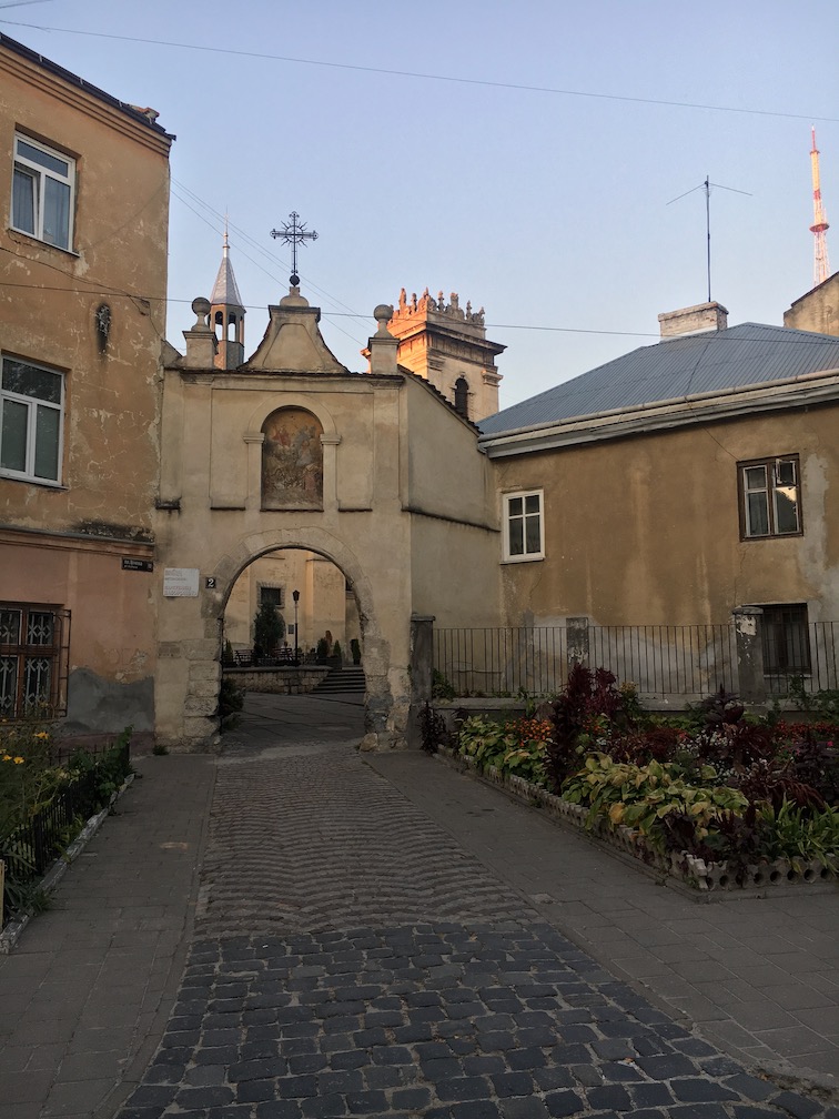 Gamla stan i Lviv
