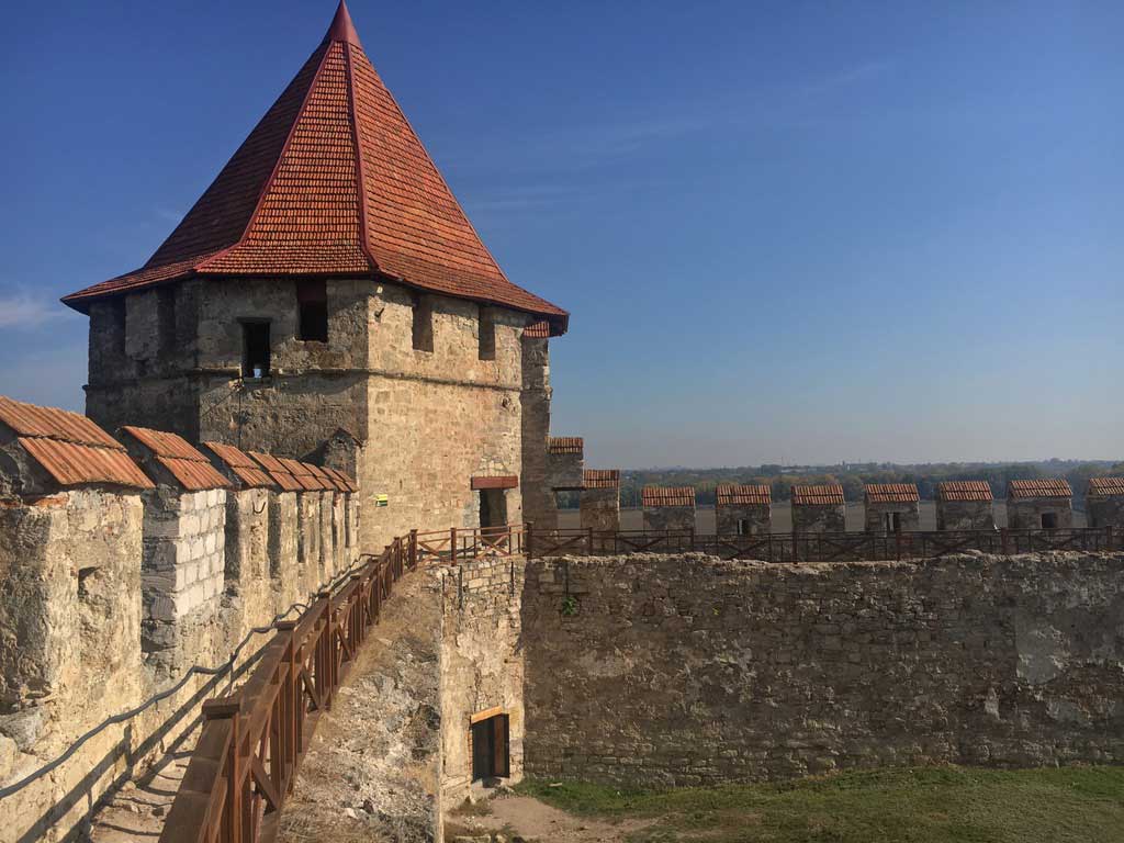 Fortet i Bender där Karl XII hängde