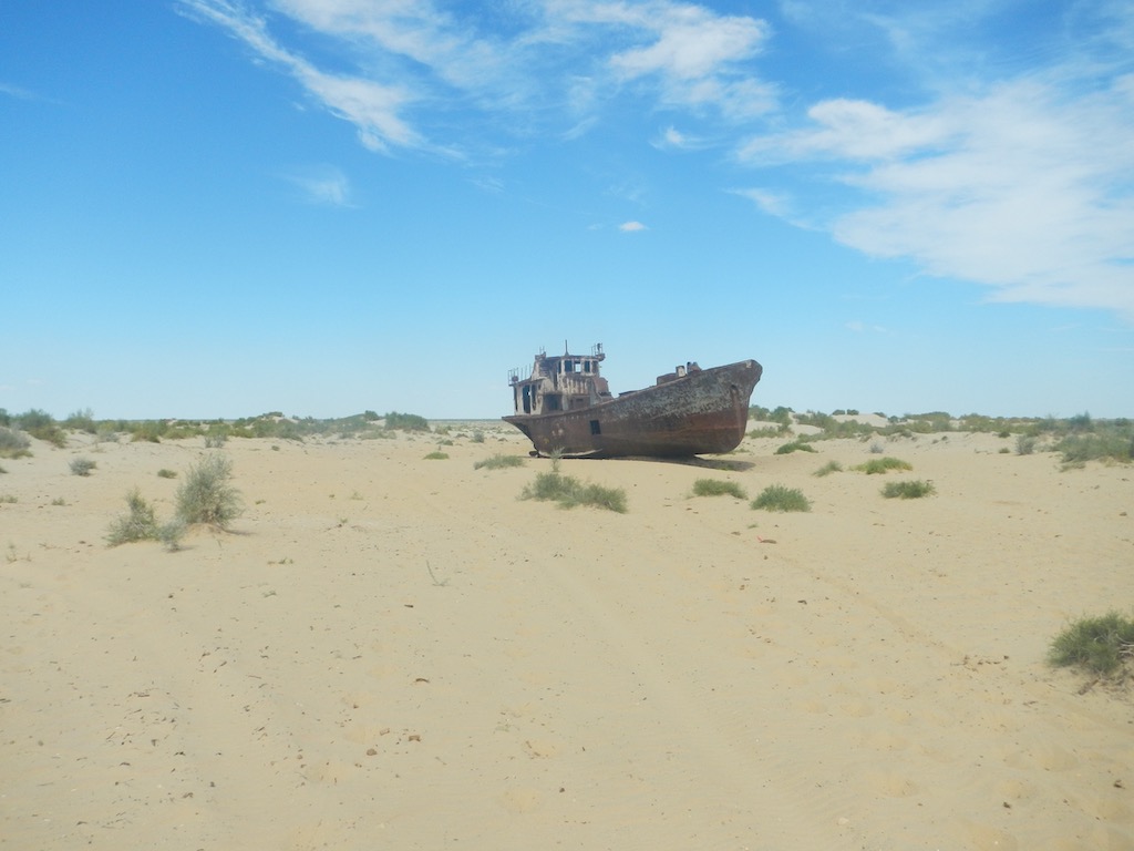 UZB: Det som förut var Aralsjön